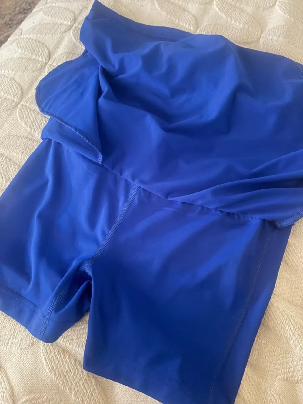Fila Women's Royal Blue Athletic Skort with Reflective Zip Pocket size XS - Picture 7 of 7